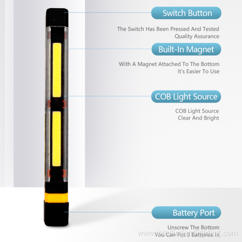 3W Magnetic LED Pen Light 2 COB